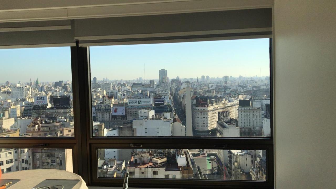 Que Mejor Vista Del Obelisco Piso A La Calle Corrientes Буенос-Айрес Екстер'єр фото