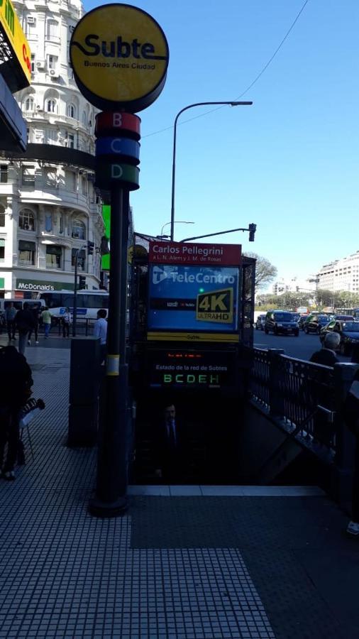 Que Mejor Vista Del Obelisco Piso A La Calle Corrientes Буенос-Айрес Екстер'єр фото