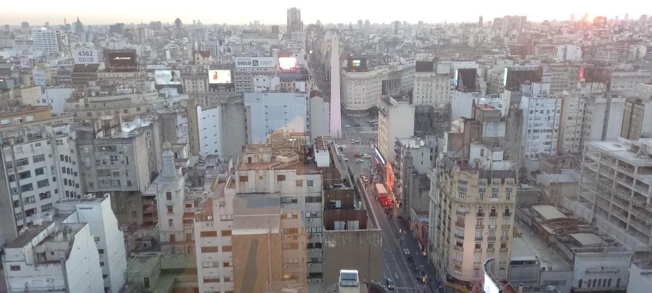 Que Mejor Vista Del Obelisco Piso A La Calle Corrientes Буенос-Айрес Екстер'єр фото