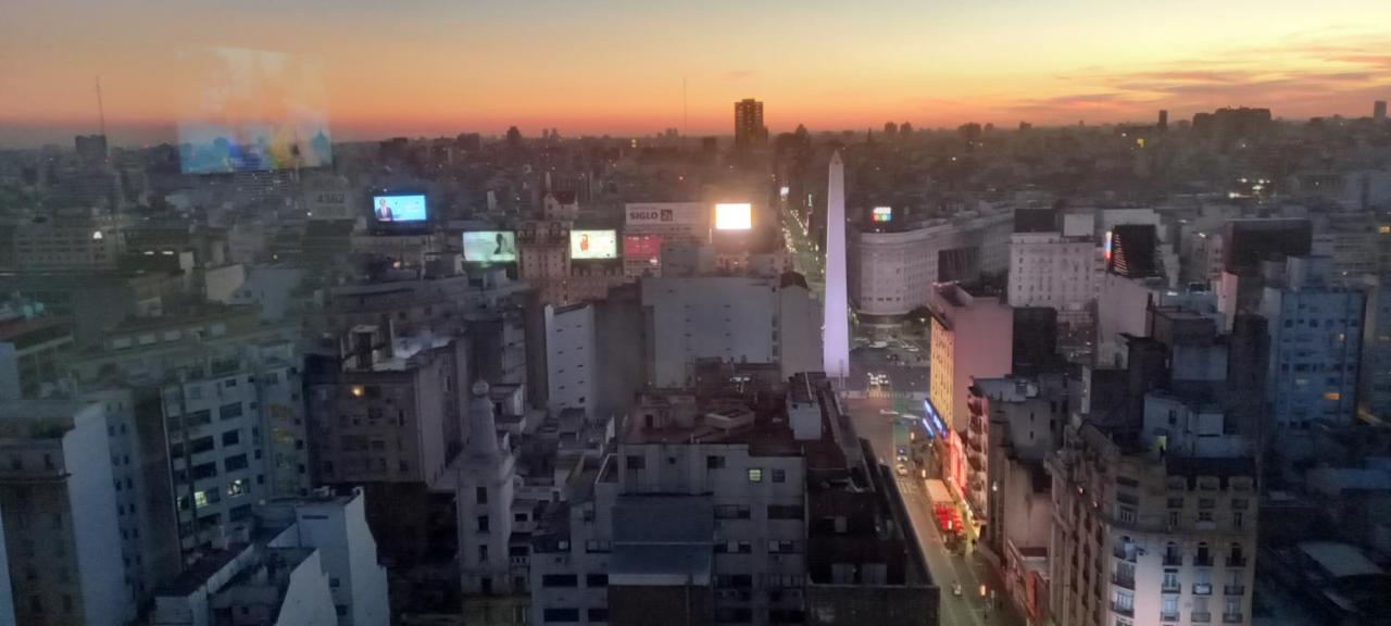 Que Mejor Vista Del Obelisco Piso A La Calle Corrientes Буенос-Айрес Екстер'єр фото